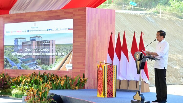 Groundbreaking Hotel Nusantara, Presiden: Dahulukan Investor Dalam Negeri