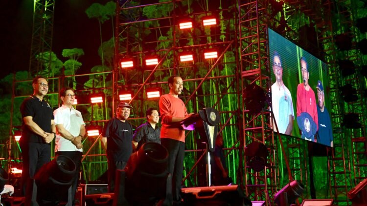 Hadiri Malam Apresiasi Nusantara, Presiden: Terima Kasih Masyarakat dan Pekerja IKN