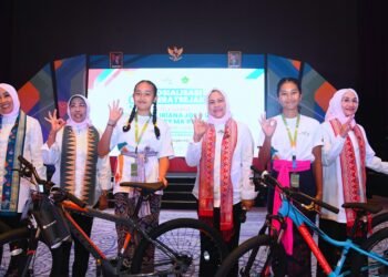 Ibu Iriana dan OASE KIM Hadiri Sosialisasi Moderat Sejak Dini