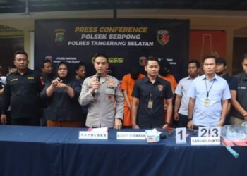 Polsek Serpong Tangkap Tiga Pelaku Tawuran di Ciater