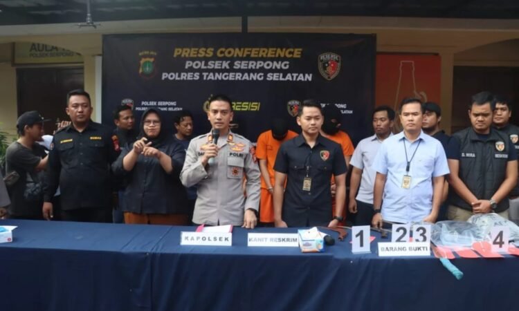 Polsek Serpong Tangkap Tiga Pelaku Tawuran di Ciater