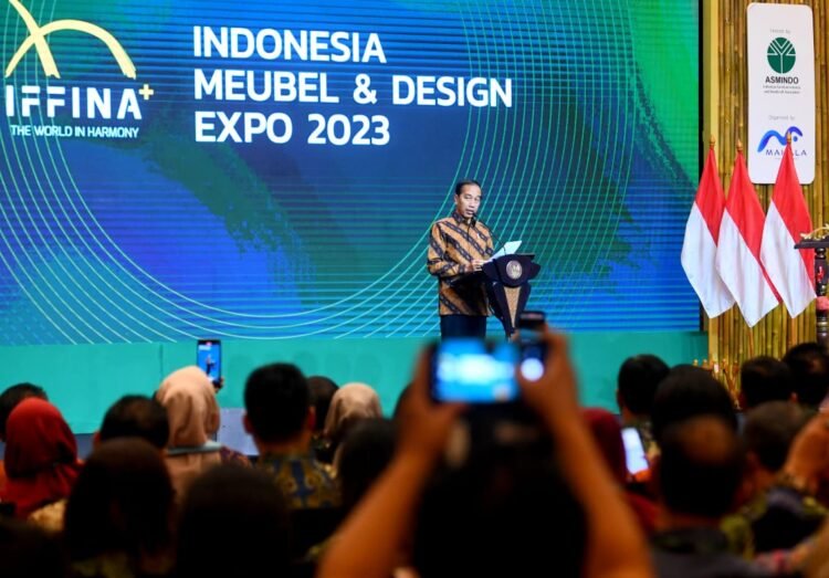 Presiden Jokowi Dorong Pengusaha Mebel Terbuka dan Berpartner dengan Perusahaan Lain