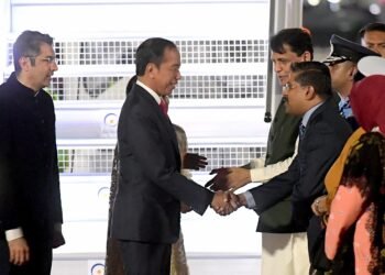 Presiden Jokowi dan Ibu Iriana Tiba di New Delhi