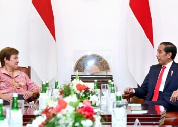 Terima Direktur Pelaksana IMF, Presiden Bahas Situasi Ekonomi Global