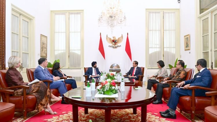 Terima Presiden Bank Dunia, Presiden Jokowi Bahas Reformasi Sistem Keuangan Global