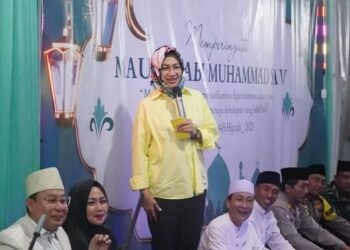 Hadiri Peringatan Maulid Nabi di Pondok Pesantren Sabilu El Muhtadin, Airin Rachmi Diany Ajak Masyarakat Meneladani Rasulullah