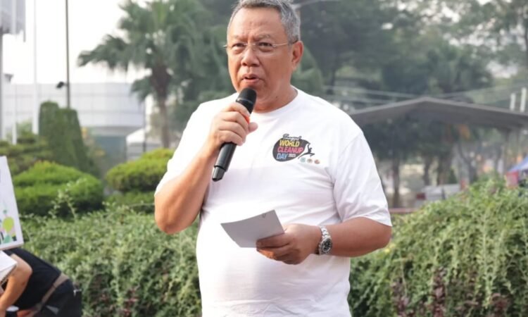 Peringati World Cleanup Day, Benyamin Ajak Masyarakat Tangsel Pilah Sampah dari Rumah