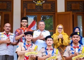 Wakili Pramuka Tangsel, Benyamin Dukung Siswa Peserta Internasional Sail Teluk Cenderawasih