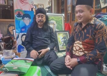 Perkuat Visi Islam Kebangsaan Ganjar Pranowo, Almijan Sambangi Padasuka Pimpinan KH Syarif Rahmat
