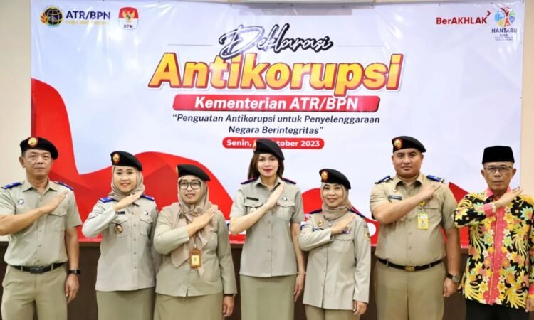 Raih Rekor Muri, Kantah Tangsel Ikuti Deklarasi Antikorupsi