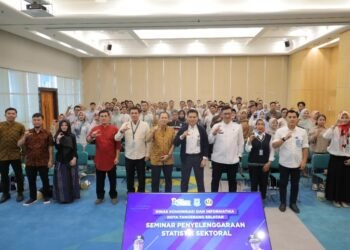 Dibuka Sekda Bambang Noertjahjo, Diskominfo Tangsel Gelar Seminar Penyelenggaraan Statistik Sektoral