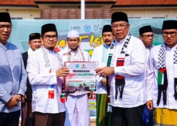 Galang Dana dari Tangsel untuk Palestina Terkumpul Hingga Ratusan Juta, Benyamin: Disalurkan Melalui Baznas