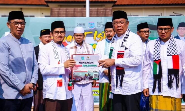 Galang Dana dari Tangsel untuk Palestina Terkumpul Hingga Ratusan Juta, Benyamin: Disalurkan Melalui Baznas