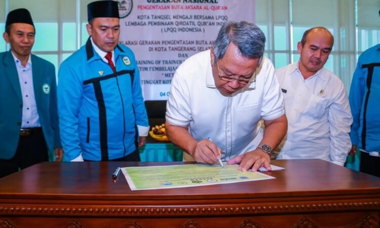 Benyamin: Pemkot Tangsel Komitmen Entaskan Buta Huruf Al-Qur’an