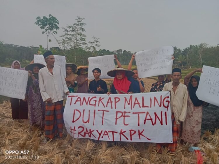Petani Banten Dukung KPK Bongkar Dugaan Korupsi di Kementan