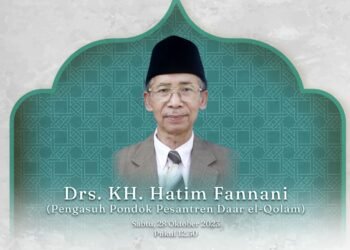 Inna Lillahi Wa Inna Ilaihi Raji’un, Pengasuh Pondok Pesantren Daar El-Qolam KH Hatim Fannani Meninggal Dunia