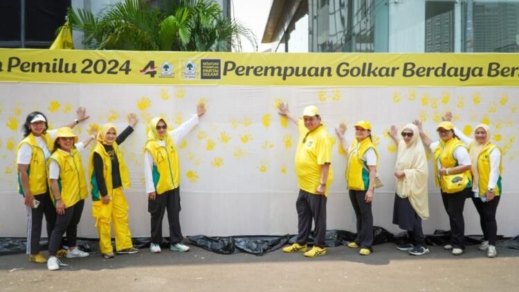 Perempuan Golkar Canangkan Gerakan Turun Tangan Untuk Kemenangan di Pemilu 2024