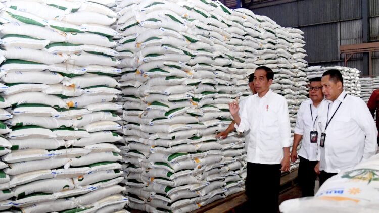 Presiden Jokowi: Cadangan Beras Harus Ada Meski Produksi Surplus