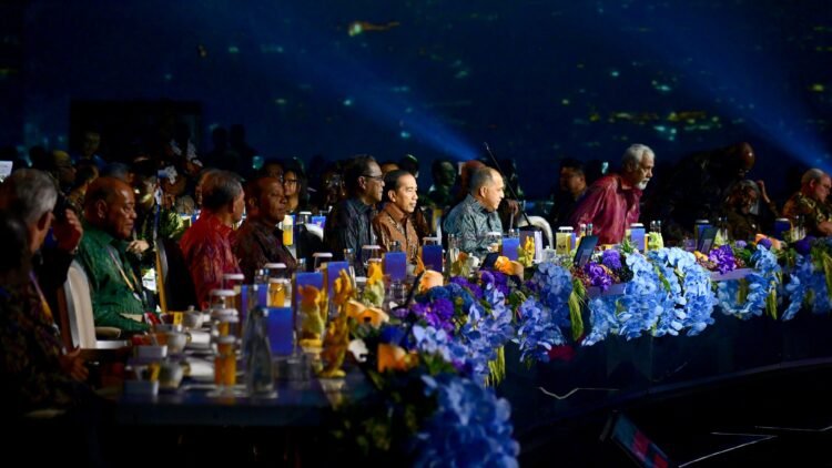 Presiden Jokowi Gelar Jamuan Santap Malam KTT AIS Forum 2023