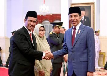 Presiden Jokowi Lantik Andi Amran Sulaiman sebagai Menteri Pertanian