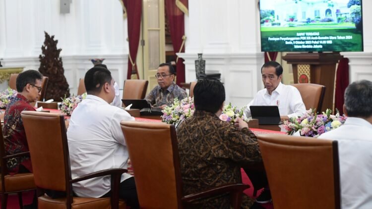 Presiden Jokowi Pimpin Ratas Bahas PON XXI di Aceh-Sumut