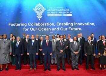 Presiden Jokowi Sambut Kedatangan Para Pemimpin KTT AIS Forum