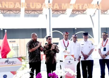 Resmikan Bandara Mentawai, Presiden Jokowi Berharap Efek Berganda Dongkrak Pariwisata
