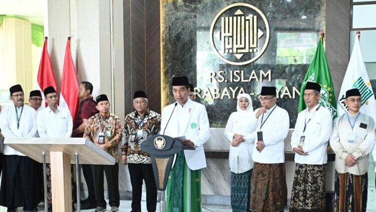 Resmikan Tower RS Islam Surabaya A. Yani, Presiden: Transformasi Menjadi RS Modern dan Terpercaya