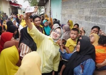 Warga Gunung Kaler Siap Dukung dan Menangkan Airin Rachmi Diany di Pileg 2024