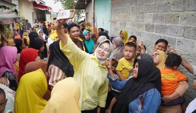 Warga Gunung Kaler Siap Dukung dan Menangkan Airin Rachmi Diany di Pileg 2024