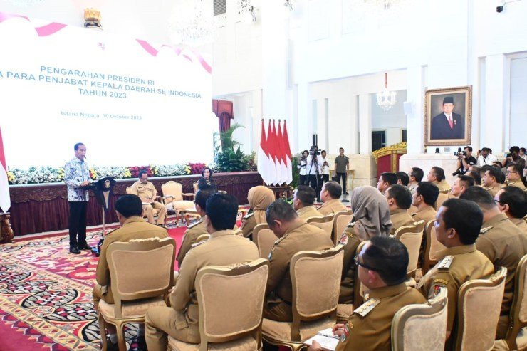 Pj Bupati Tangerang Hadiri Rakornas Pj Kepala Daerah se-Indonesia di Istana Negara