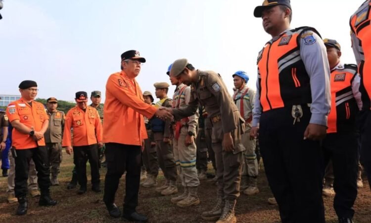 Benyamin Pimpin Apel Kesiapsiagaan Bencana 