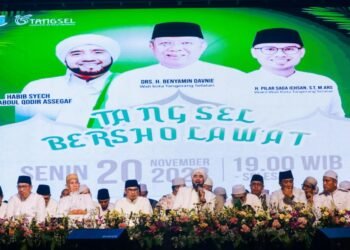 Menuju HUT ke-15, Pemkot Ajak Masyarakat Doa Bersama Lewat Tangsel Bersholawat