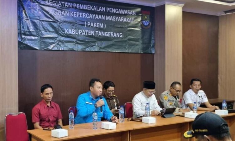 Badan Kesbangpol Kabupaten Tangerang Tekankan Pentingnya Pengawasan Aliran Kepercayaan Masyarakat
