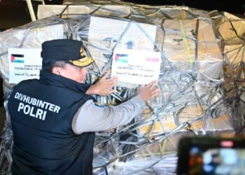 Delegasi RI Kirimkan 26,5 Ton Bantuan untuk Palestina