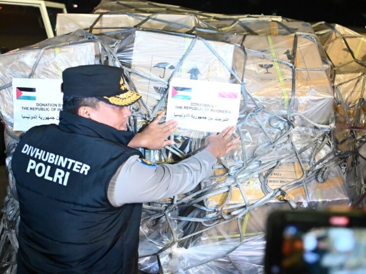 Delegasi RI Kirimkan 26,5 Ton Bantuan untuk Palestina