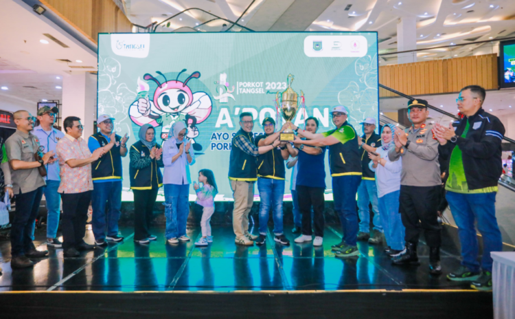 Dibuka Pilar, Tiga Ribu Atlet Bertanding di Porkot Tangsel 2023