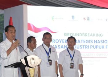 Groundbreaking PSN Kawasan Industri Pupuk Fakfak, Presiden: Agar Wilayah Timur Punya Industri Pupuk
