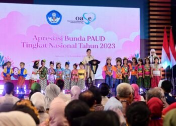 Ibu Iriana Hadiri Acara Apresiasi Bunda PAUD Tingkat Nasional