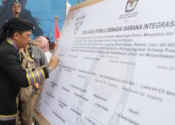Pj Bupati Tangerang Harapkan Partisipasi Pemilih 2024 Capai 85 Persen