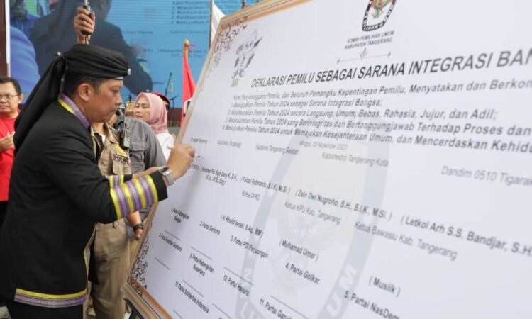 Pj Bupati Tangerang Harapkan Partisipasi Pemilih 2024 Capai 85 Persen