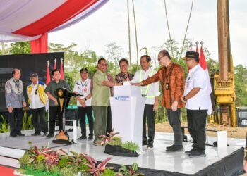 Presiden Jokowi Lakukan Groundbreaking Rumah Sakit Kedua di IKN