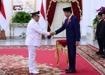 Presiden Jokowi Lantik Edy Nasution sebagai Gubernur Riau