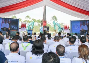 Presiden Jokowi Resmi Mulai Pembangunan Gedung Kantor BI di IKN
