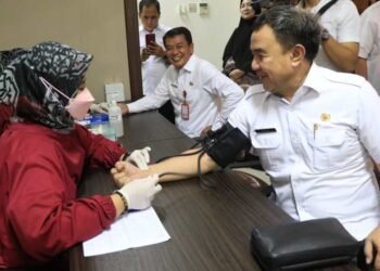 Sambut HUT Ke-52, Korpri Kabupaten Tangerang Gelar Pekan Donor Darah