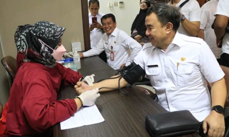 Sambut HUT Ke-52, Korpri Kabupaten Tangerang Gelar Pekan Donor Darah