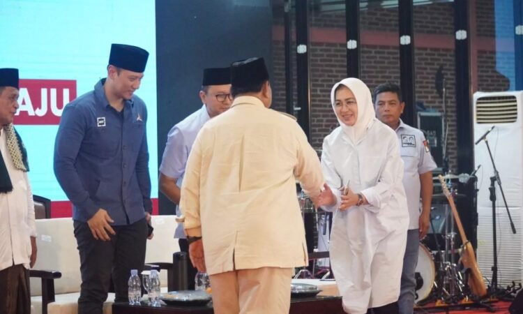 Dampingi Kampanye Prabowo Subianto di Banten, Airin Rachmi Diany Tegaskan Kemenangan dalam Satu Putaran