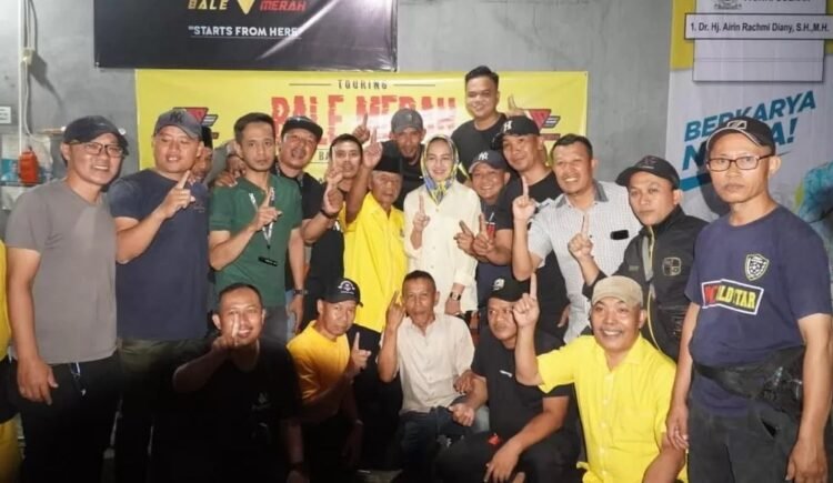 Airin Dapat Dukungan Dari Komunitas Anak Muda di Tangsel Jadi Anggota DPR RI
