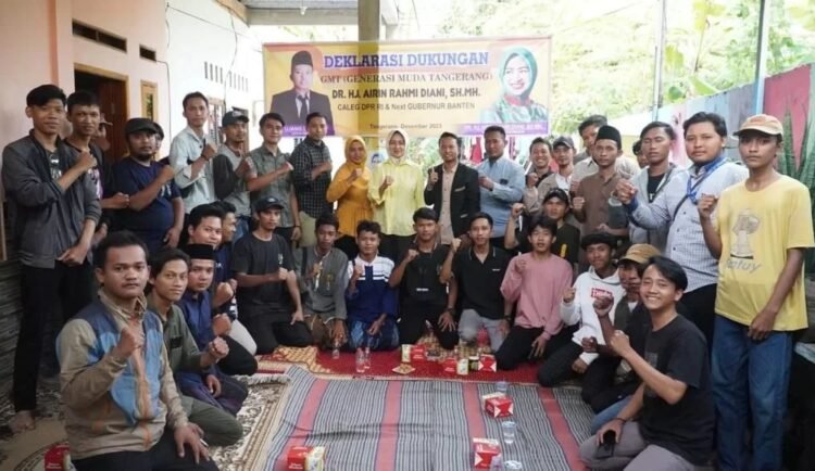 Milenial dan Gen Z Deklarasi Dukung Airin Rachmi Diany di Pileg dan Pilgub 2024