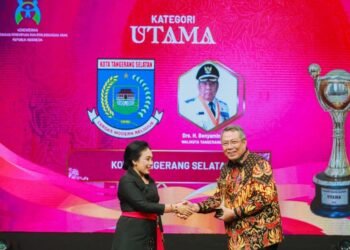 Tangsel Raih Penghargaan Anugerah Parahita Ekapraya 2023 Kategori Utama dari KemenPPPA